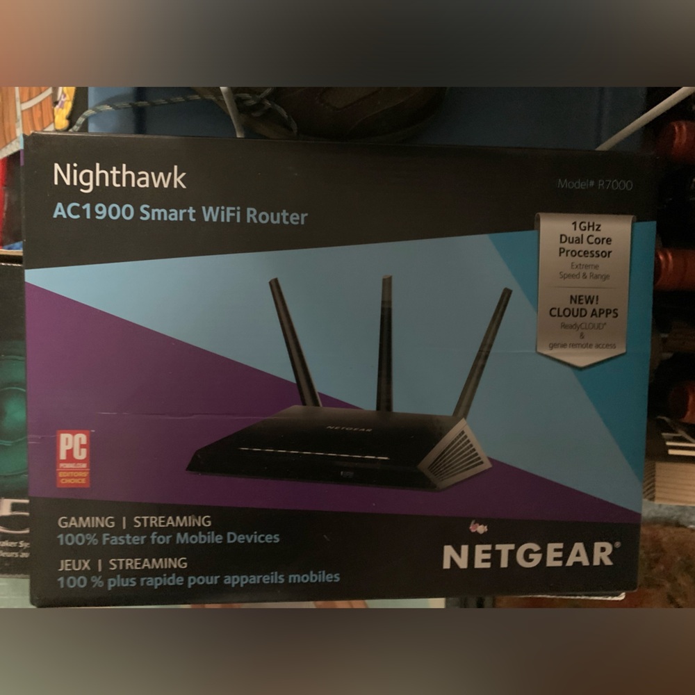Net gear nighthawk internet router ac9000 euc